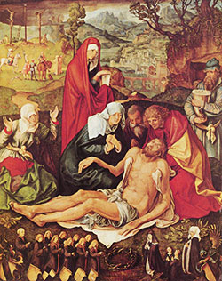 Dürer: Lamentation of Christ